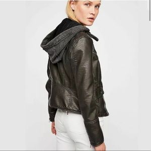 Free People Leather Jacket
